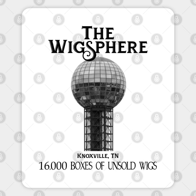 The Wigsphere Magnet by StevenBaucom